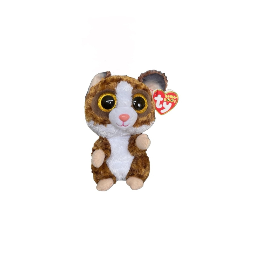 Ty Binky Beanie Boos Plush Toy Brown White One Size